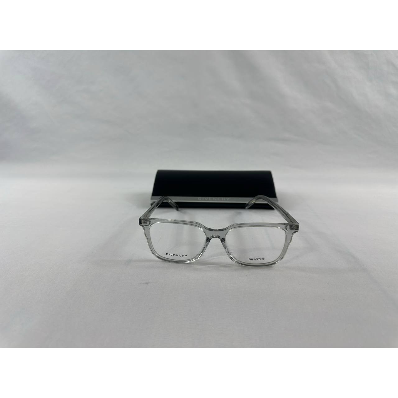 Givenchy Gv50020i 020 Square Optical Glasses 'Grey/Transparent' With Case
